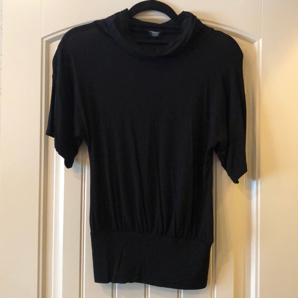 Black short sleeve Joyce Leslie shirt